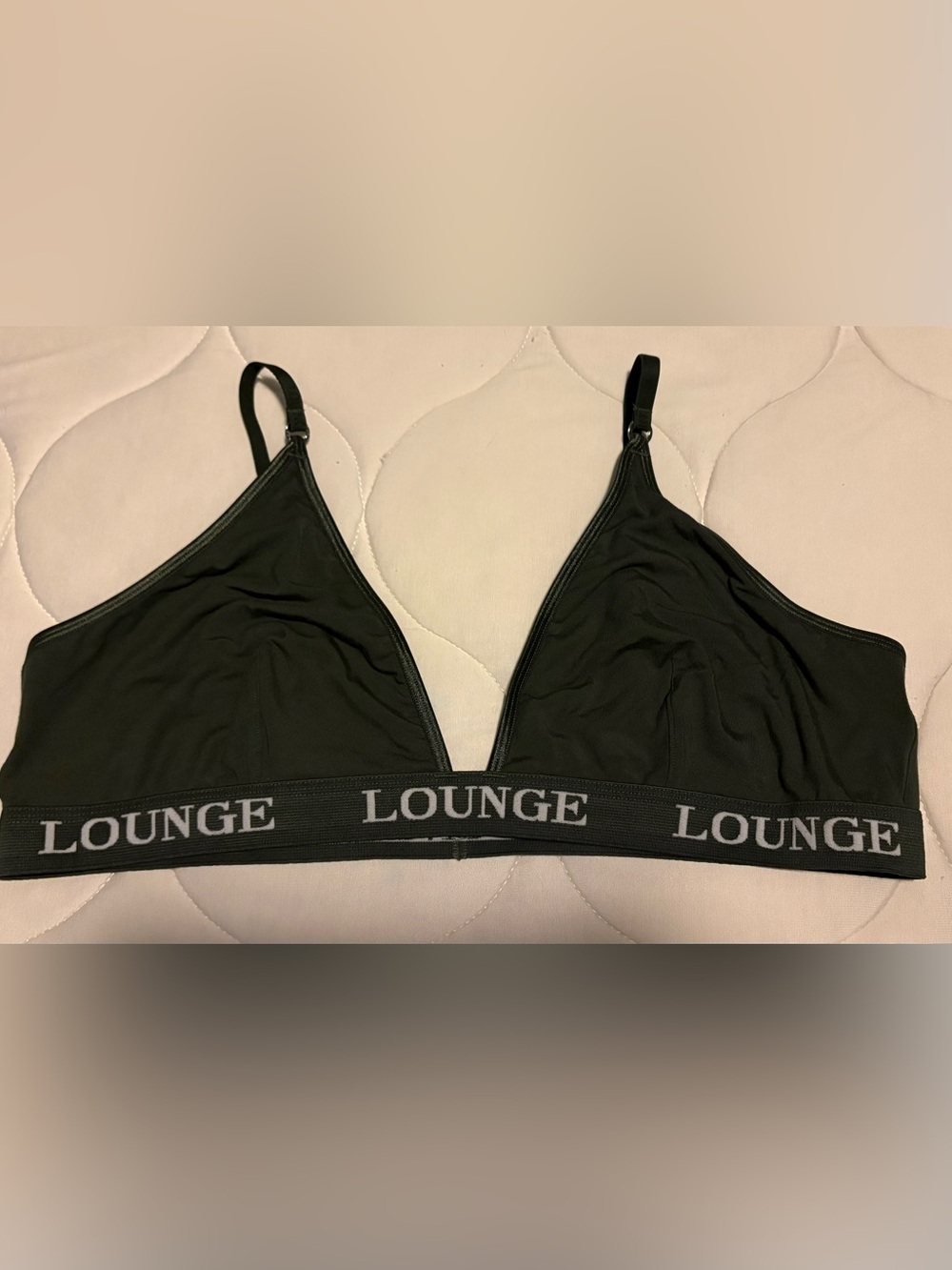 Lounge Dark Green/Olive Bralette